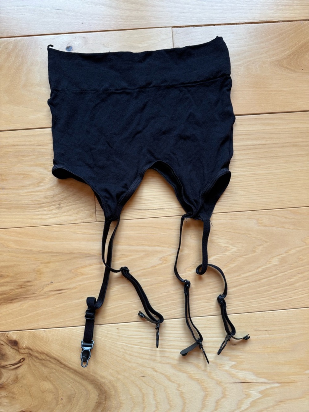 garter belt + thigh highs